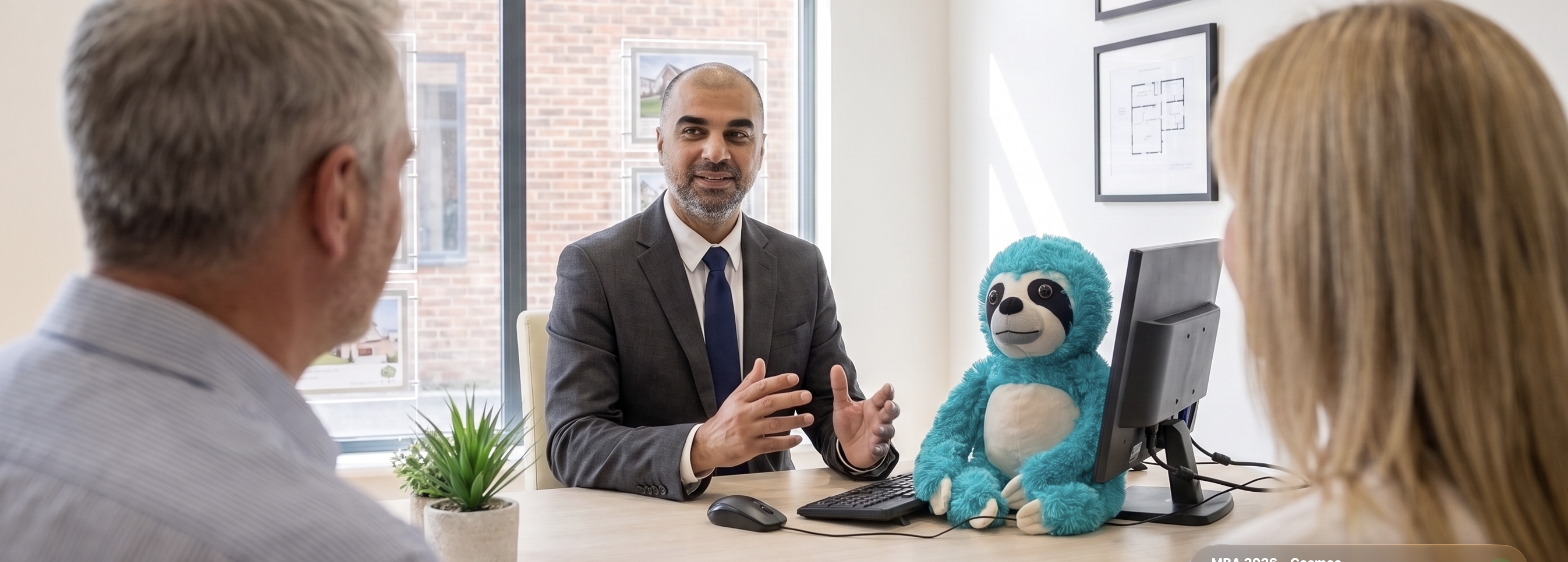Sunny Gill speaking with clients